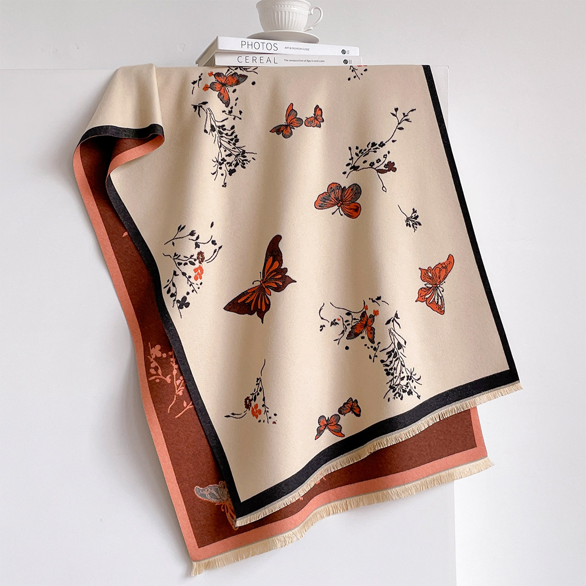 Women Imitation Cashmere Scarf - Cashmere Scarf ulasan dan harga