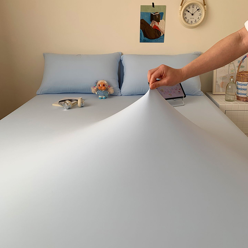 Ice Silk Cooling Fitted Sheet  - Silk Pillowcase ulasan dan harga