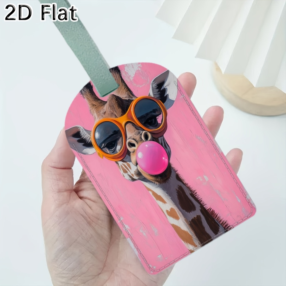 Cute Giraffe Luggage Tag Trave - Travel Luggage Set ulasan dan harga