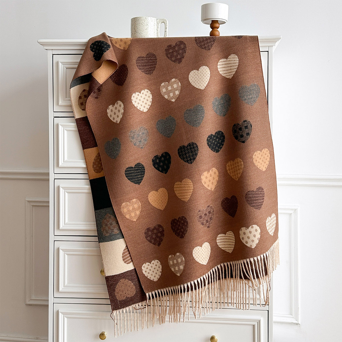 Women Imitation Cashmere Scarf - Cashmere Scarf ulasan dan harga
