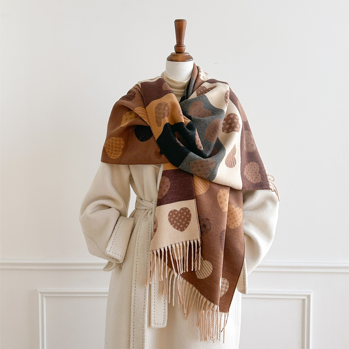 Women Imitation Cashmere Scarf - Cashmere Scarf ulasan dan harga