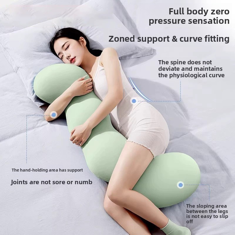 Ice Silk Body Pillow for Side  - Silk Pillowcase ulasan dan harga