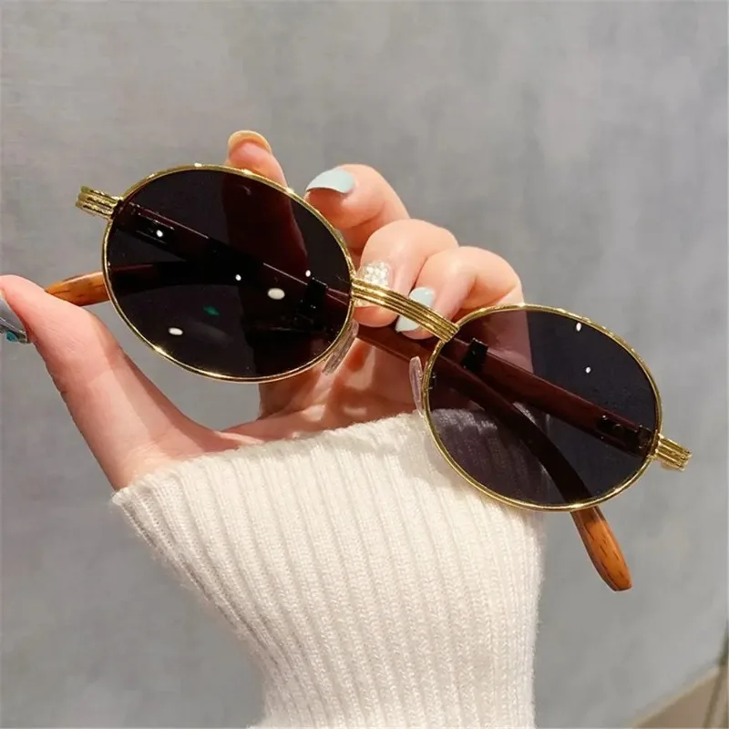 Fashion Small Frame Vintage Ro - Sunglasses Uv400 ulasan dan harga