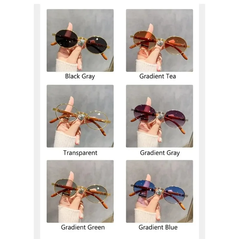 Fashion Small Frame Vintage Ro - Sunglasses Uv400 ulasan dan harga