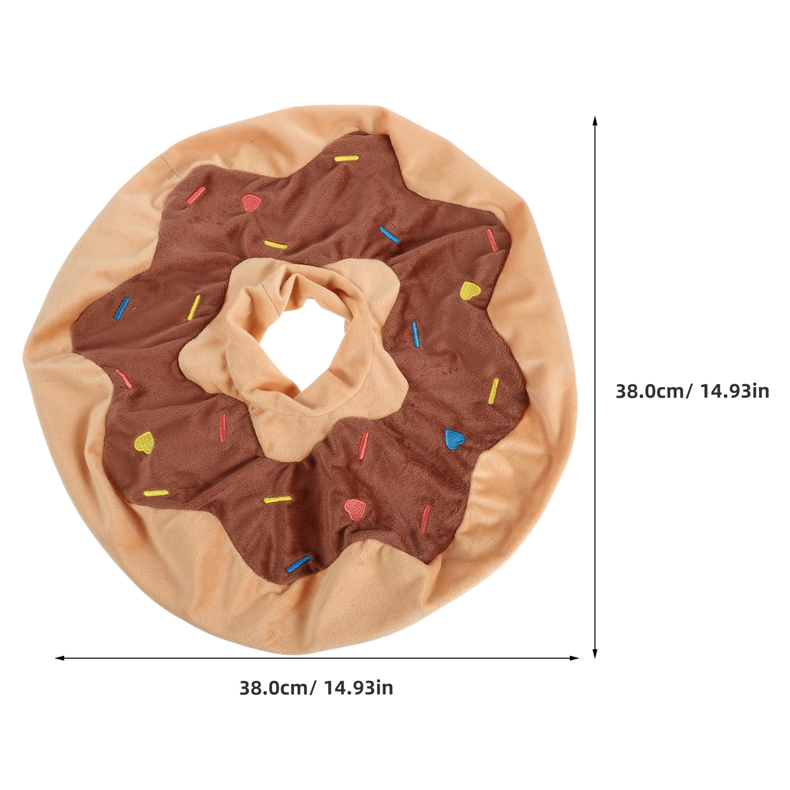 Donut Pillow Cover Decorative  - Silk Pillowcase ulasan dan harga
